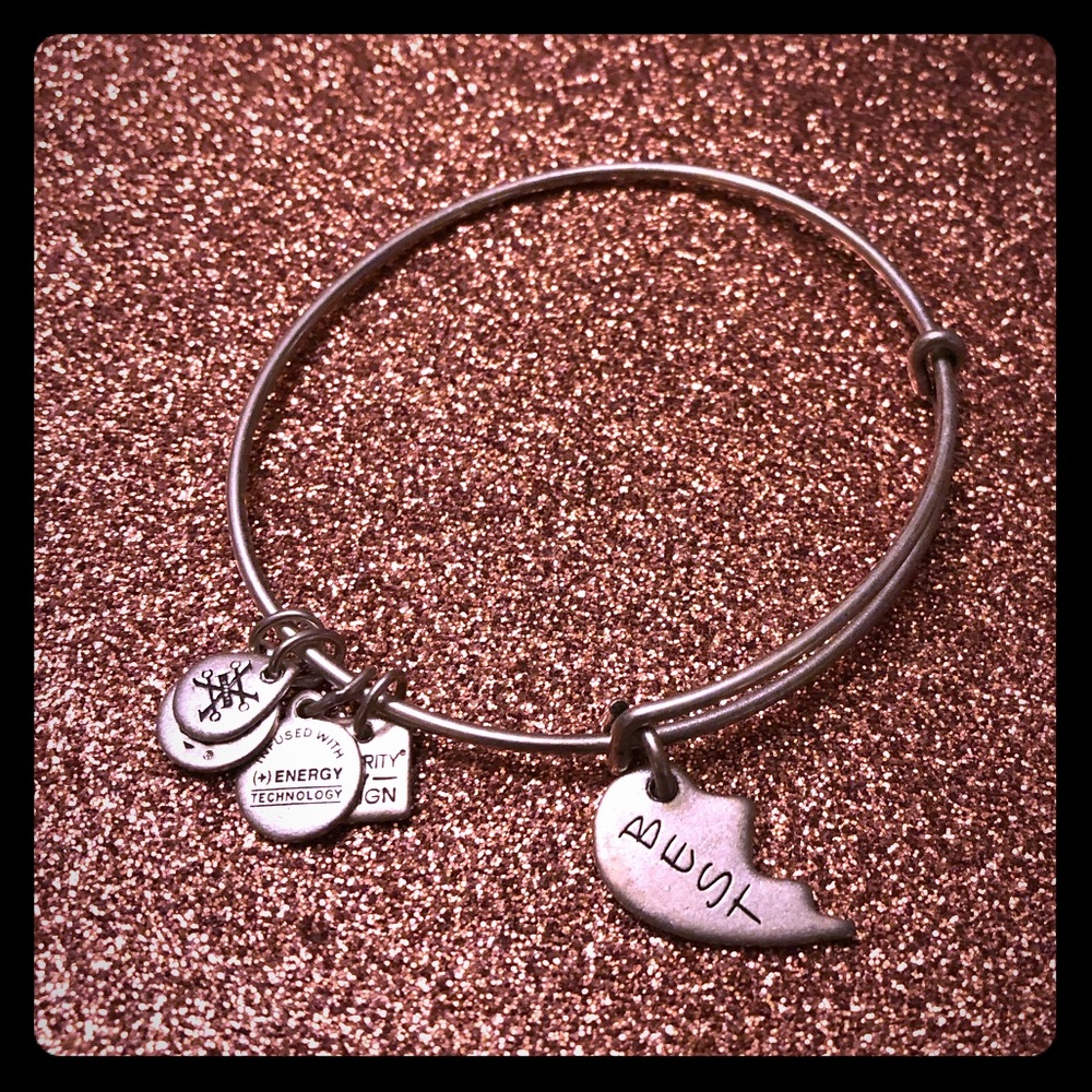 Alex and Ani Best Friends silver bracelet For AMA